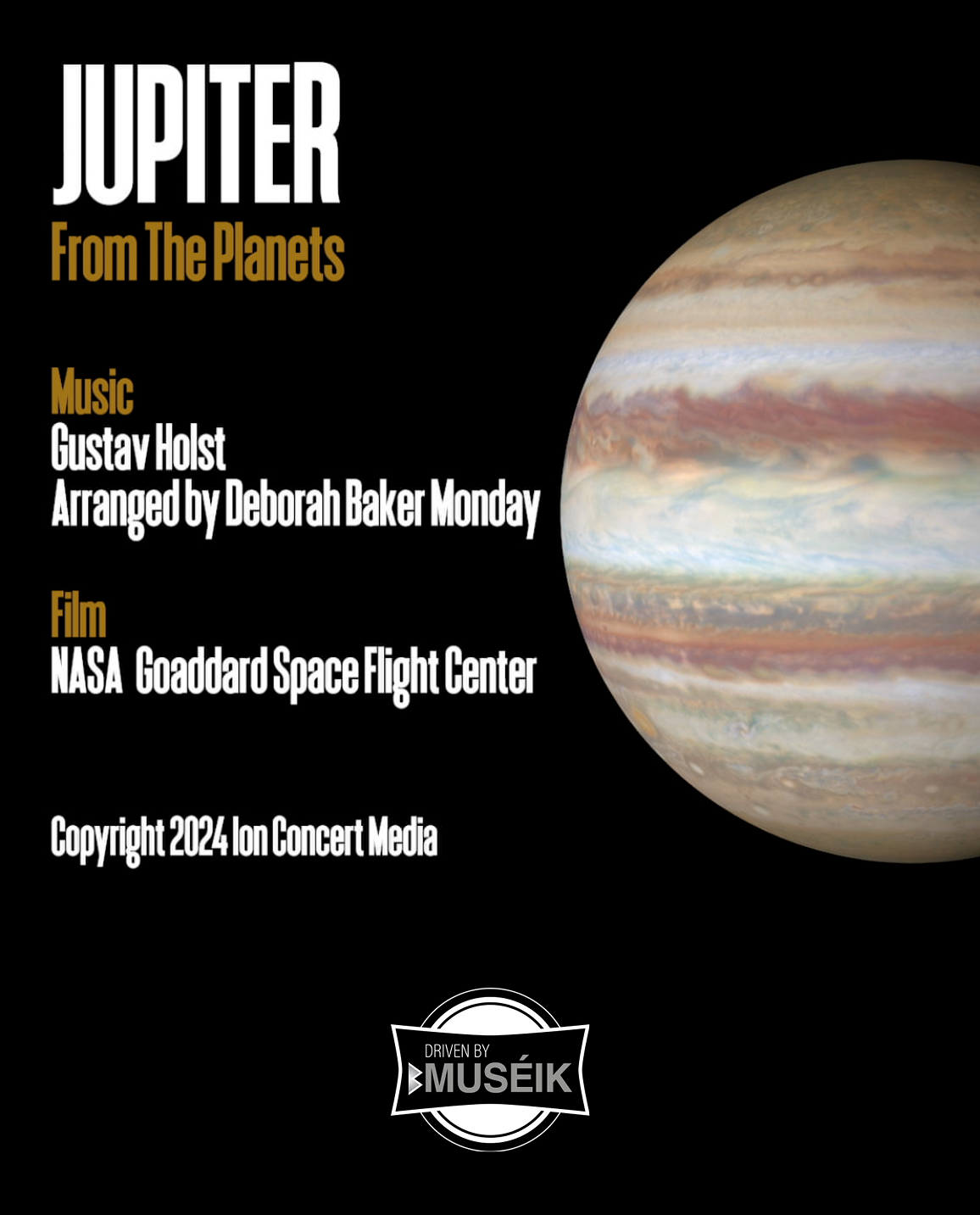 Jupiter from The Planets
