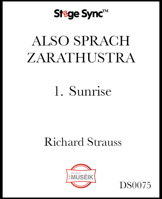 Stage Sync - Also Sprach Zarathustra: Sunrise