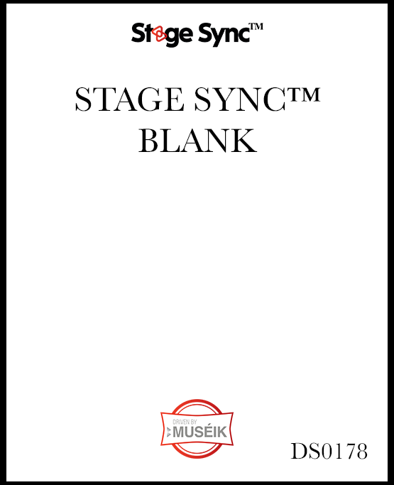 Stage Sync - Blank